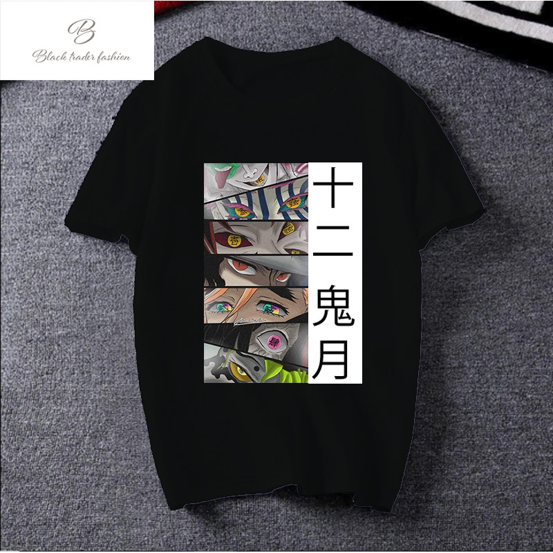 

KAOS ANIME DEMON SLAYER X KIMETSU NO YAIBA X TWELVE KIZUKI X BTF