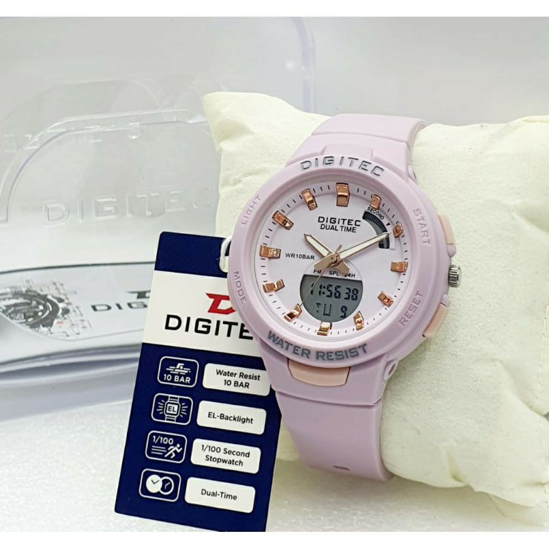 Digitec Original Watch 4082 - Jam Tangan Sport - Dual Time Mode