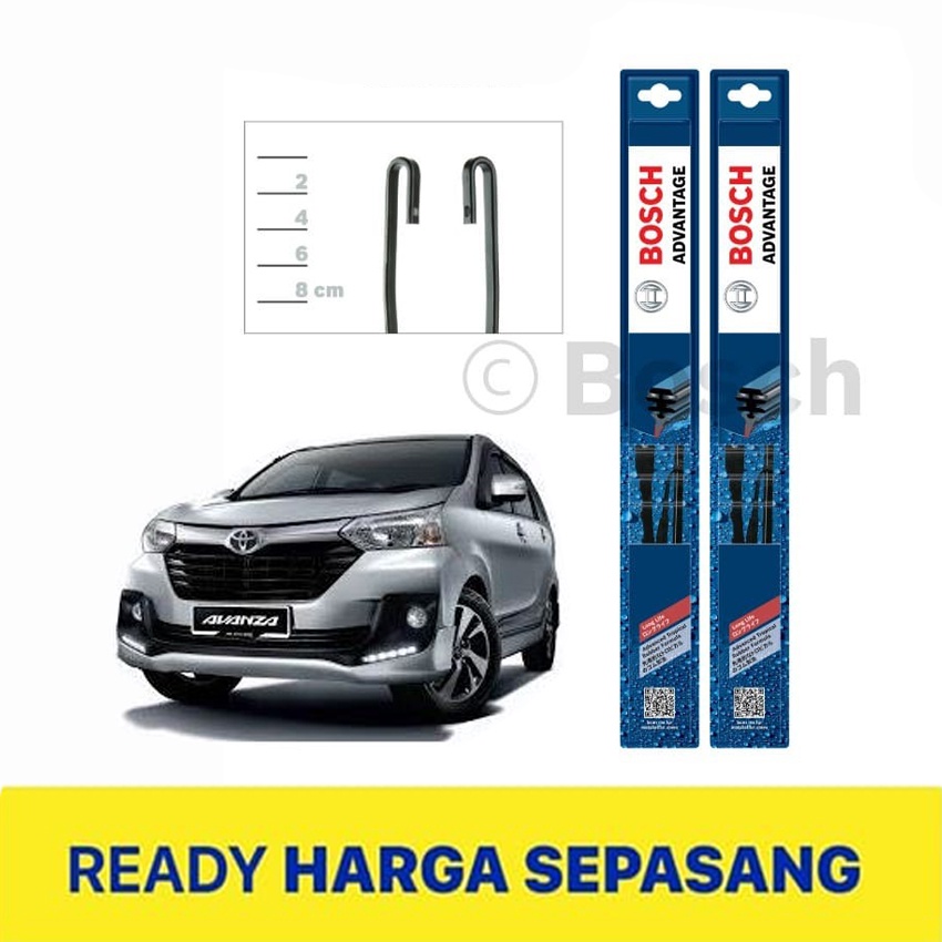 WIPER BLADE MOBIL AVANZA / XENIA GRAND NEW BOSCH ADVANTAGE 21&quot; - 16&quot; ORIGINAL