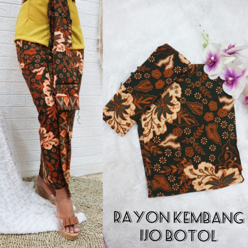 Kamen rayon lembaran motif batik free free selendang