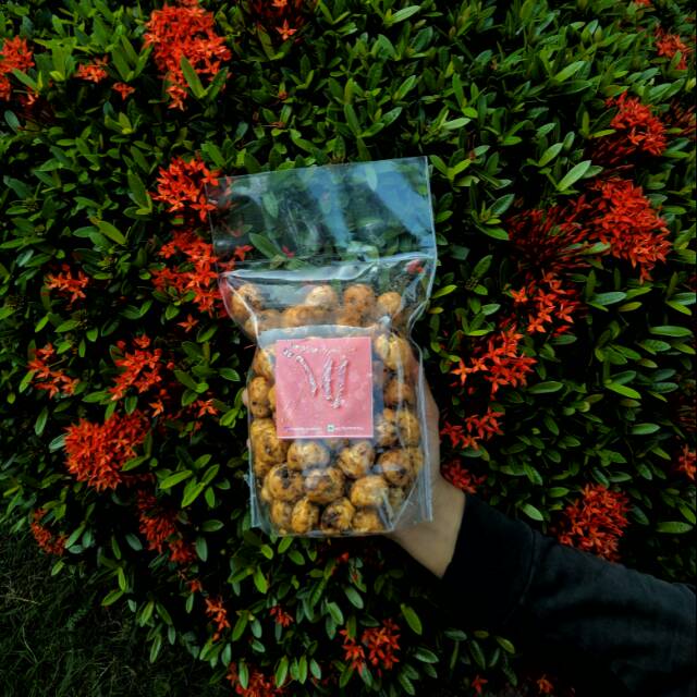 

Soes kering isi coklat