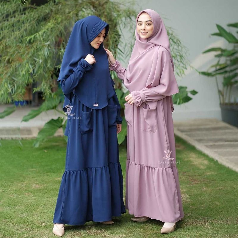 gamis Daily hanna set by Zayra hijab