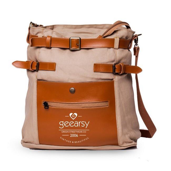 Tas Selempang Perempuan Wanita Cewek Kanvas GEEARSY GR 9389 Cibaduyut