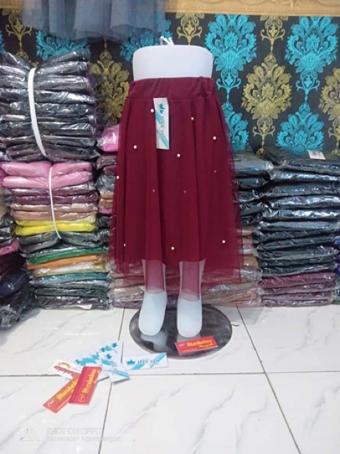 Rok tutu mutiara anak