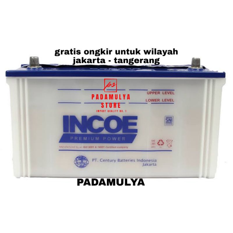 Jual Aki Basah Incoe N100 Premium 12V 100Ah 95E41R Battery Genset Kapal