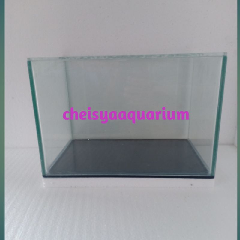 aquarium kaca aquascape guppy 40x30x30