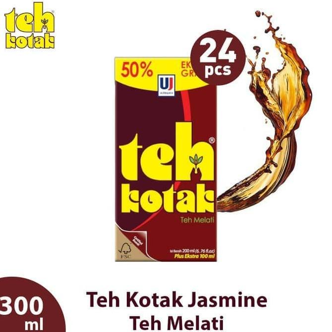 

[ COD ] Teh Kotak jasmine tea/teh melati 1 dus*24 psc(WAJIB GRAB/GOSEND) STOK TERBATAS Kode 1287