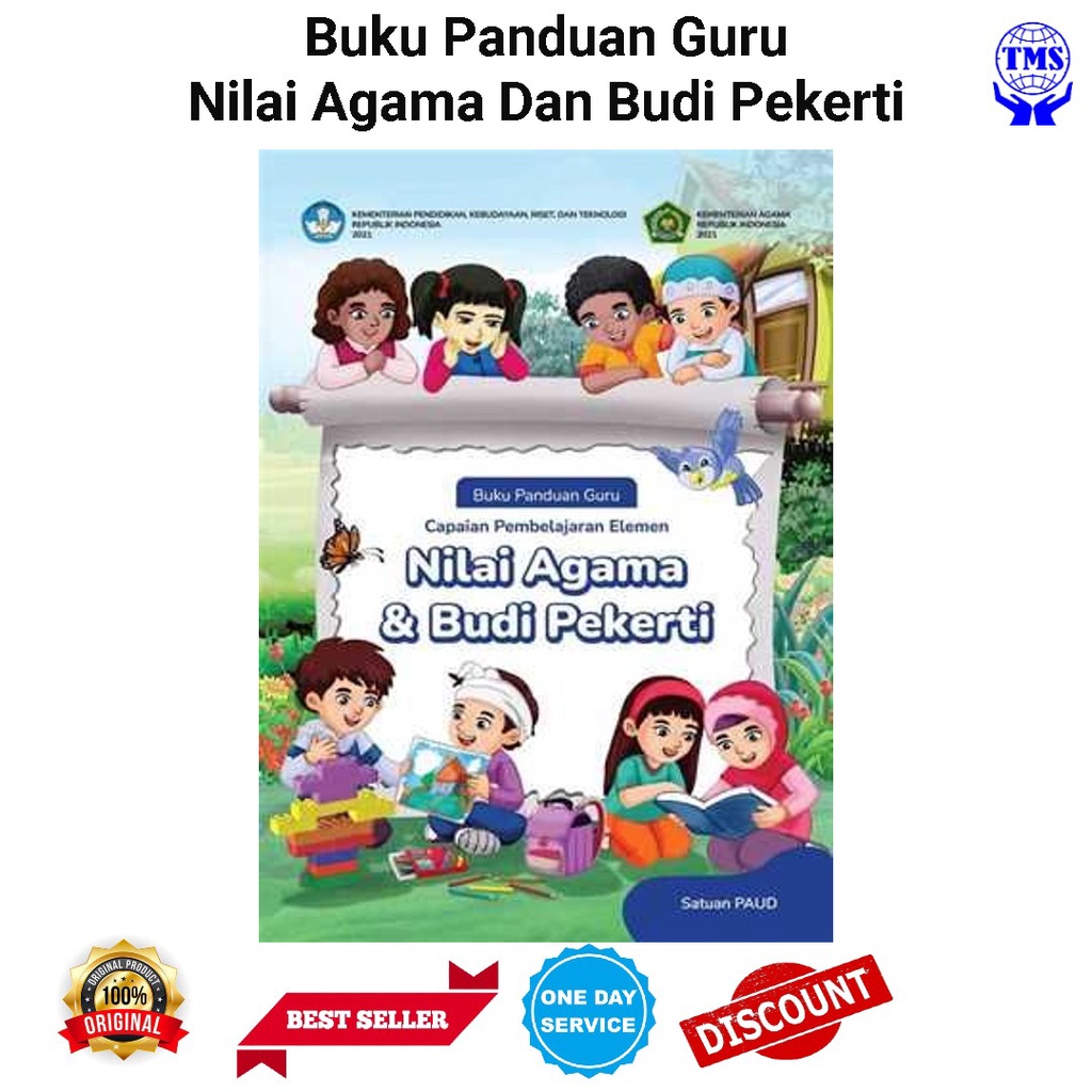 Jual Buku Panduan Guru Nilai Agama Dan Budi Pekerti Untuk Paud Kurikulum Merdeka Shopee 8038