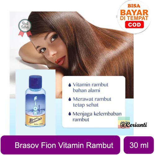 FION Perawatan Rambut 30 ML (Ukuran Mini) Hair Treatment Serum Vitamin Halal Pelebat Rambut