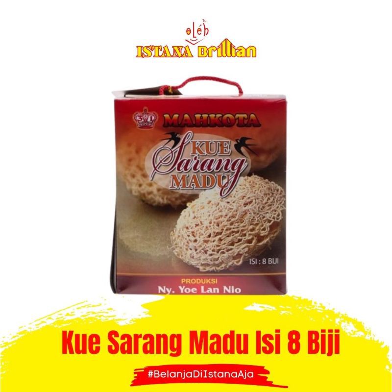 

Kue Sarang Madu Beras Ketan/ Kue Sarang Madu Mahkota