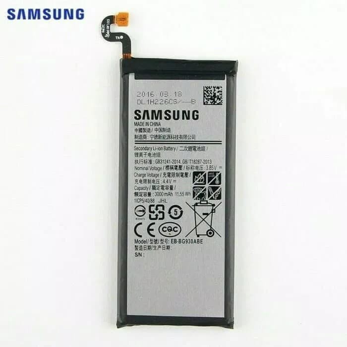 Battery baterai Batre Samsung s7 flat original