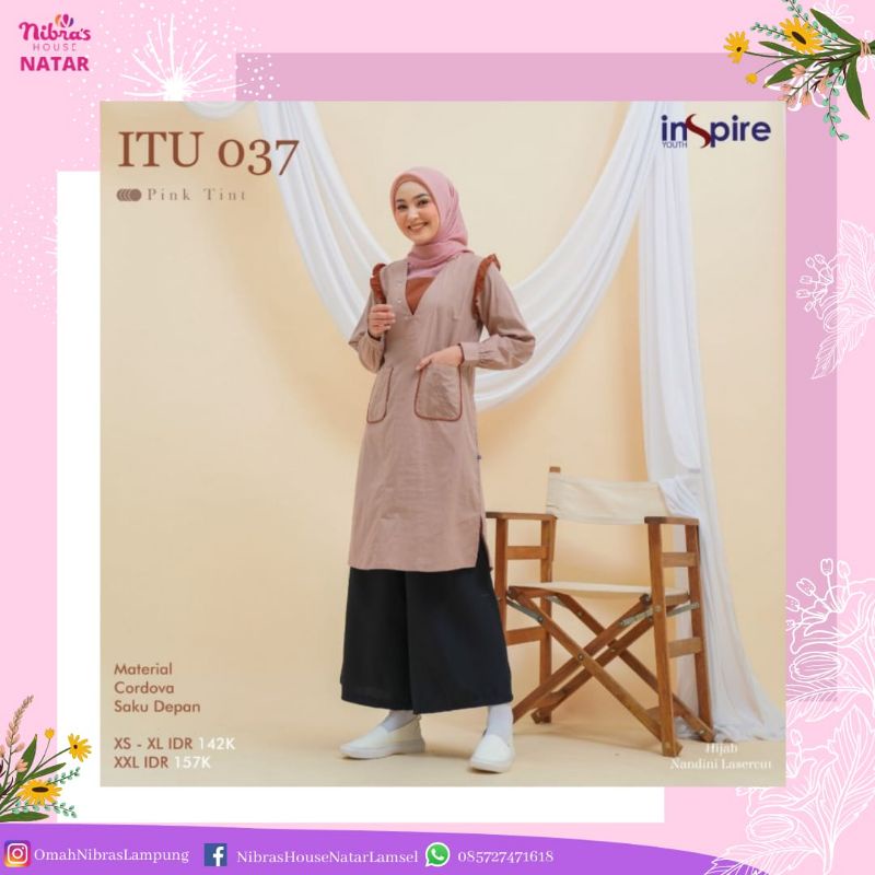 Tunik Wanita Terbaru 2021 Nibras ITU 037