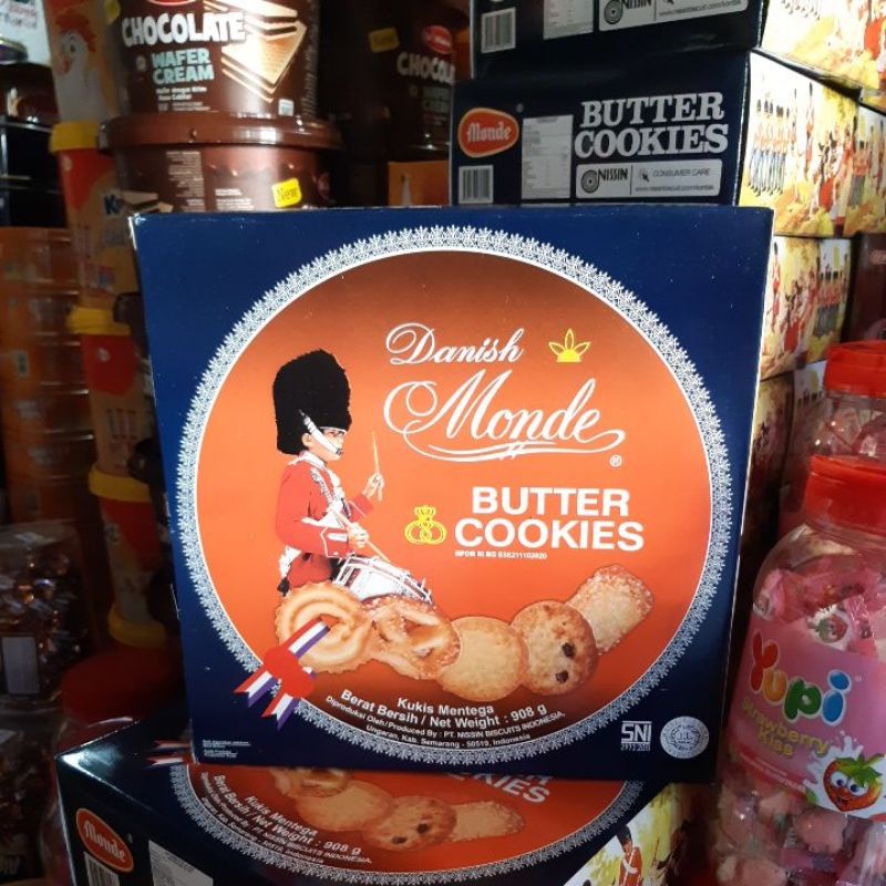 Jual Monde Butter Cookies 908gr Shopee Indonesia