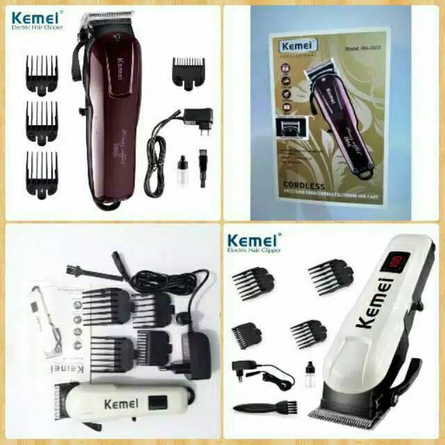 HAIR CLIPPER 2600 CHARGER TANPA KABEL WIRELESS UNTUK ANAK DAN DEWASA MESIN CUKUR POTONG RAMBUT