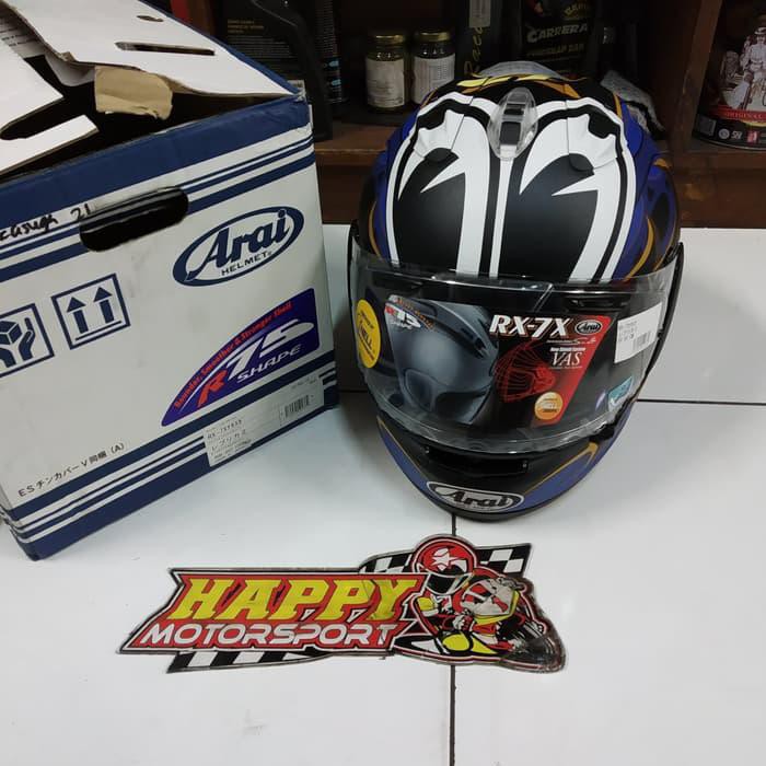 DP::2 HELM ARAI RX7X NAKASUGA 21 MATT SIZE L ORIGINAL DOT