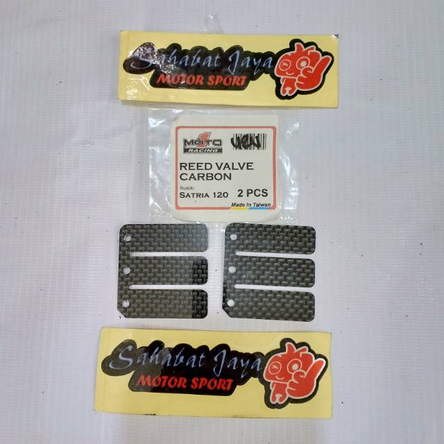 Lidah Membran Moto1 Racing Satria 2 Tak Karbon
