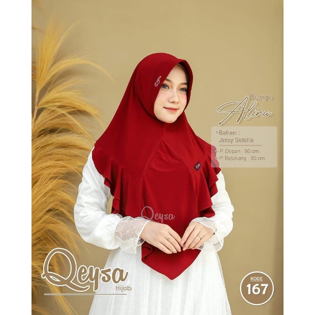 Bergo Alina ORI by Qeysa Hijab