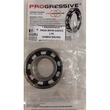 BEARING PROGRESSIVE CERAMIC 6205 C5 ORIGINAL