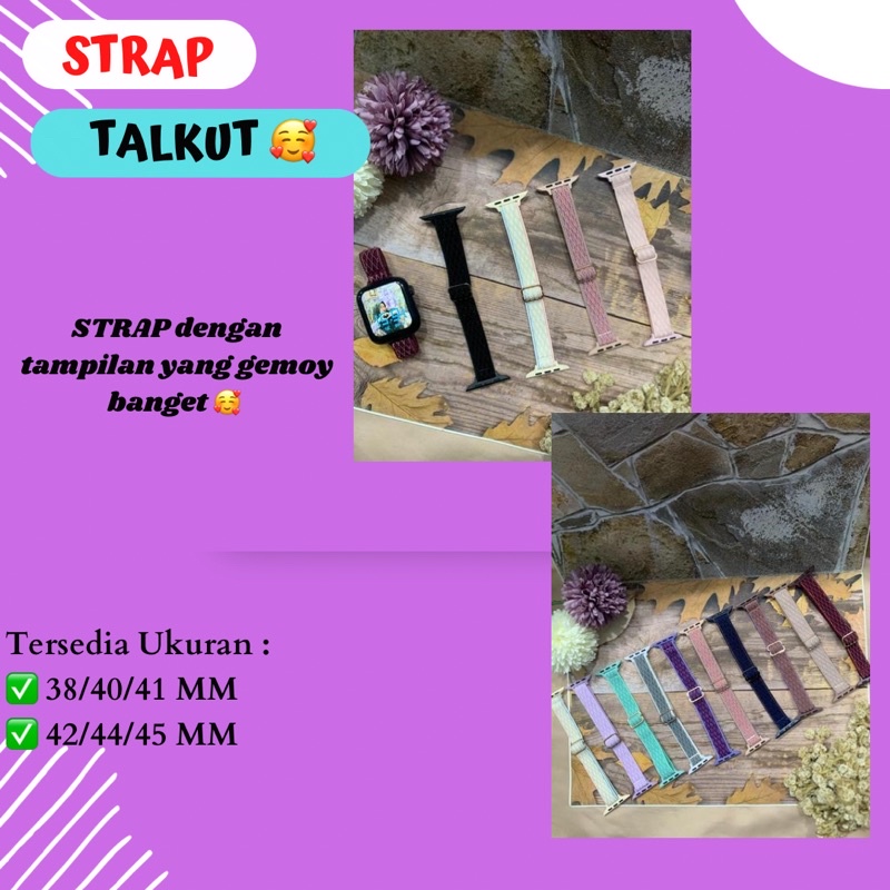 STRAP TALKUT SMARTWATCH JAM TANGAN