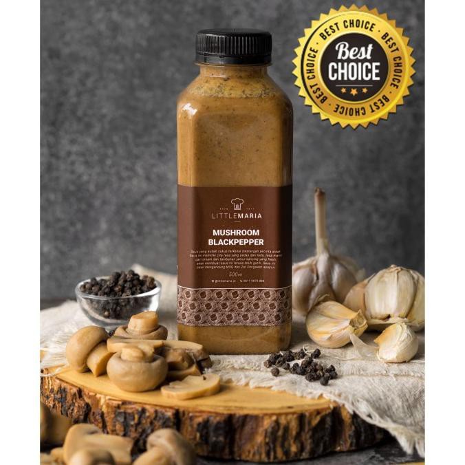 

READYY LittleMaria Blackpepper Sauce/Saus Lada Hitam 500g TERBARU