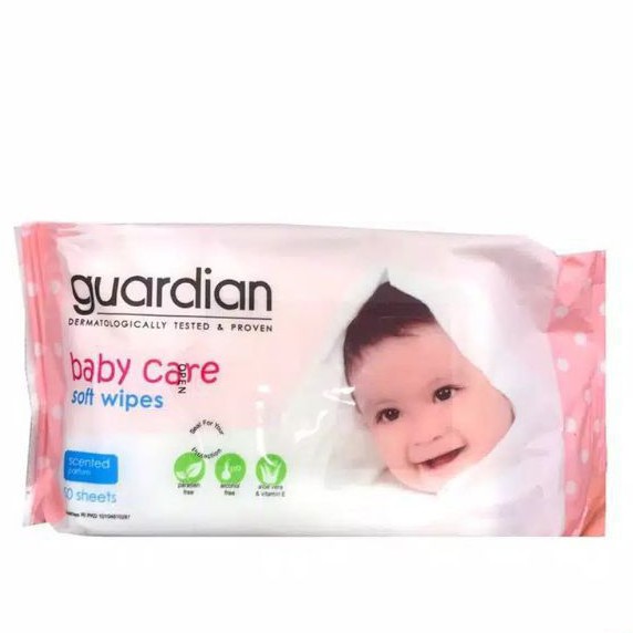 Guardian Baby Wipes Scented 20 Sheets