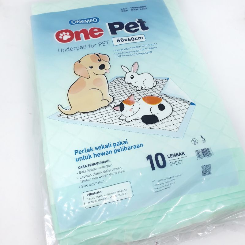 Onemed Underpad ONE PET / Puppy Training Pad 60x60cm