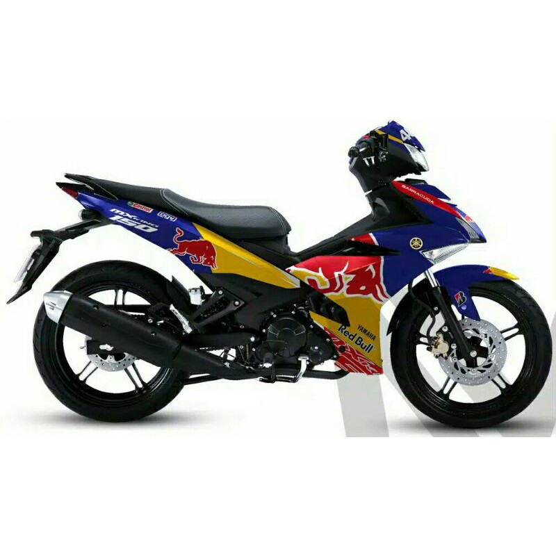 Decal Mx King blue redbull STICKER VARIASI FULLBODY
