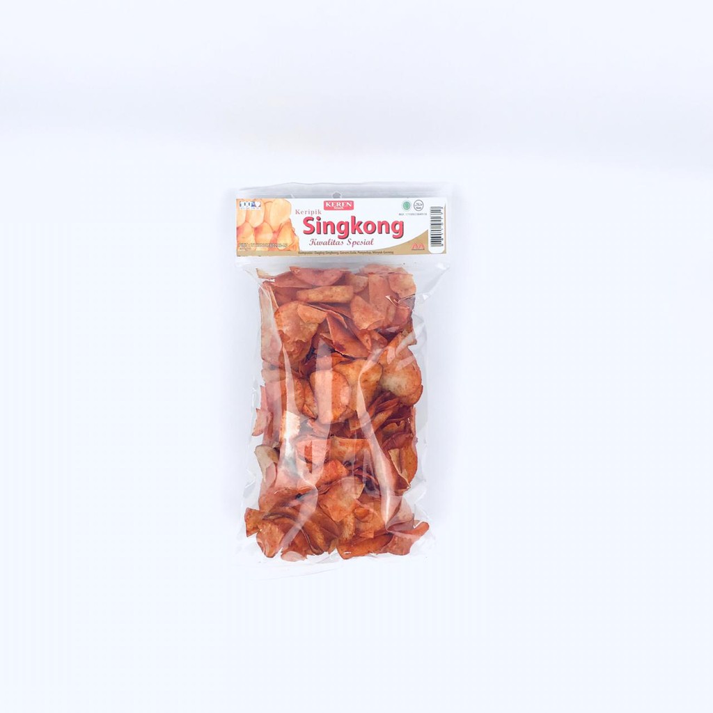 / Keripik Singkong / Keripik / Pedas / 220g