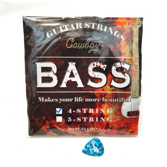 Senar Gitar Bass 4 / 5 String Merk Cowboy Original