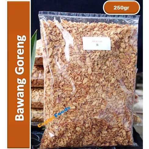 

Bawang Goreng | Grade B | 250gr [ Harga Per BKS ]