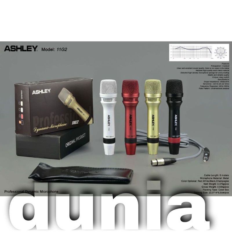 Mic Kabel Ashley 11G2 Original Ashley 11 G2