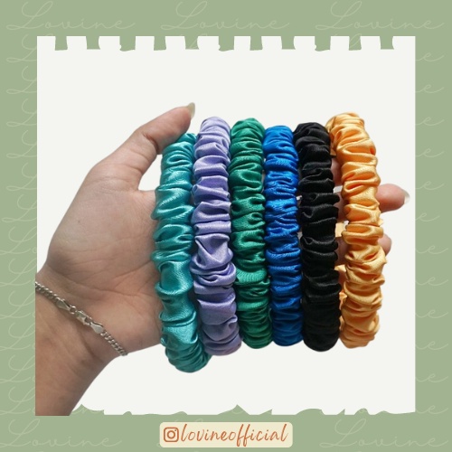 Bandana Bando Scrunchie ANTI PATAH NIKI | Bandana Scrunchie | Bando Korea