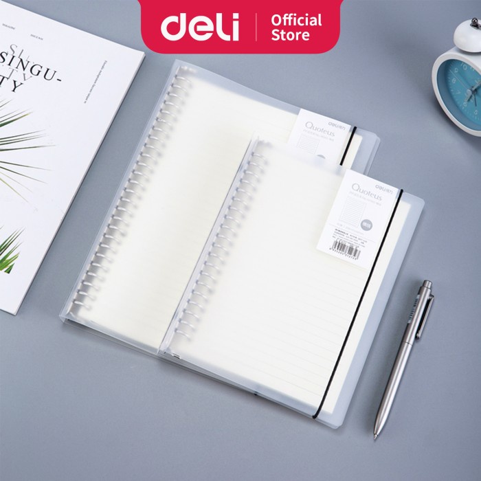 

CODE615 Deli Loose-Leaf Buku Notebook B5 60lembar HB560