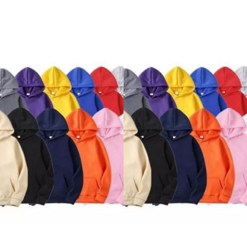 Jaket Hoodie sweater tebal original anak muda untuk Santai dan premium pria dan wanita terbaru Sweat