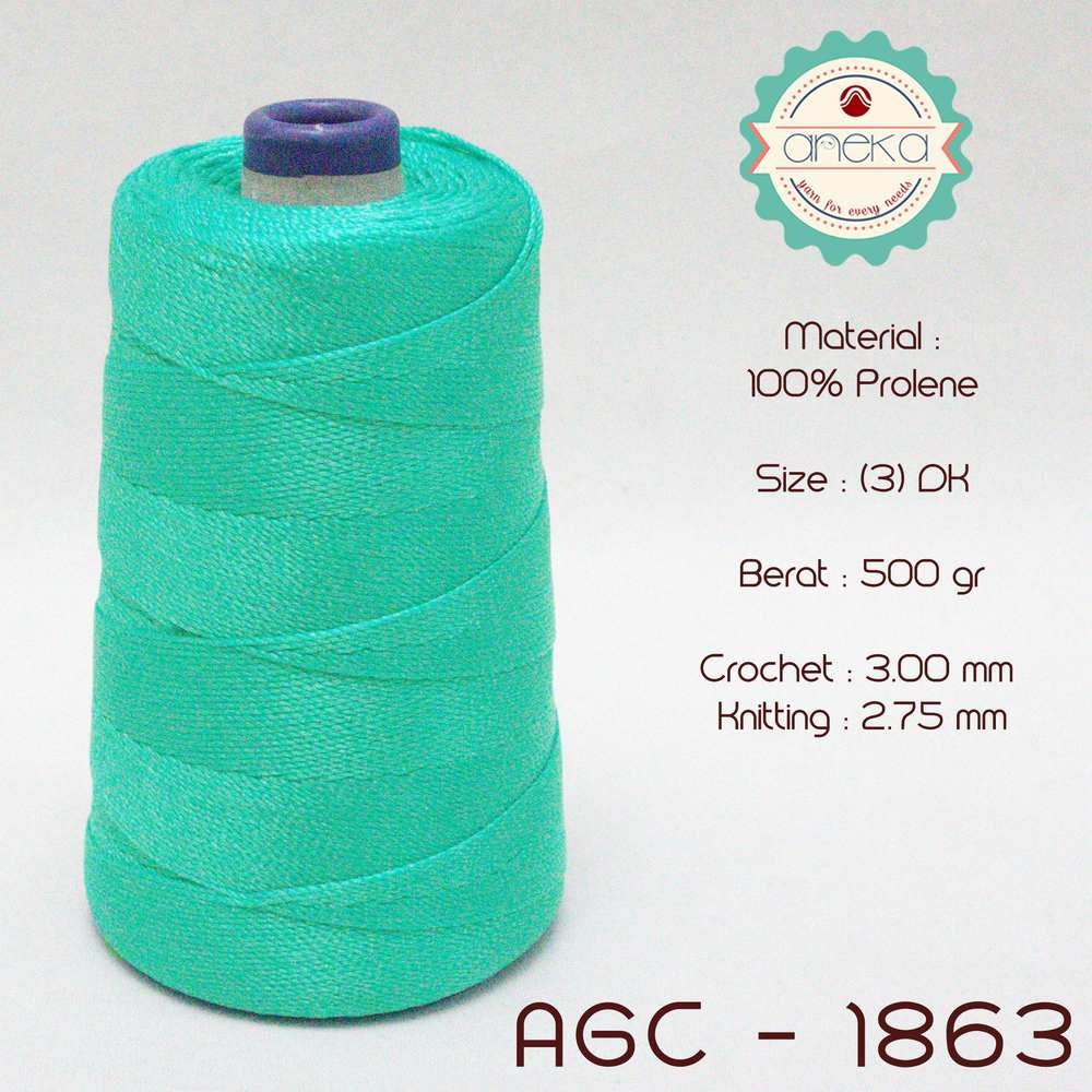 Benang Rajut Anggrek Cones / Nylon PP Yarn - 1863