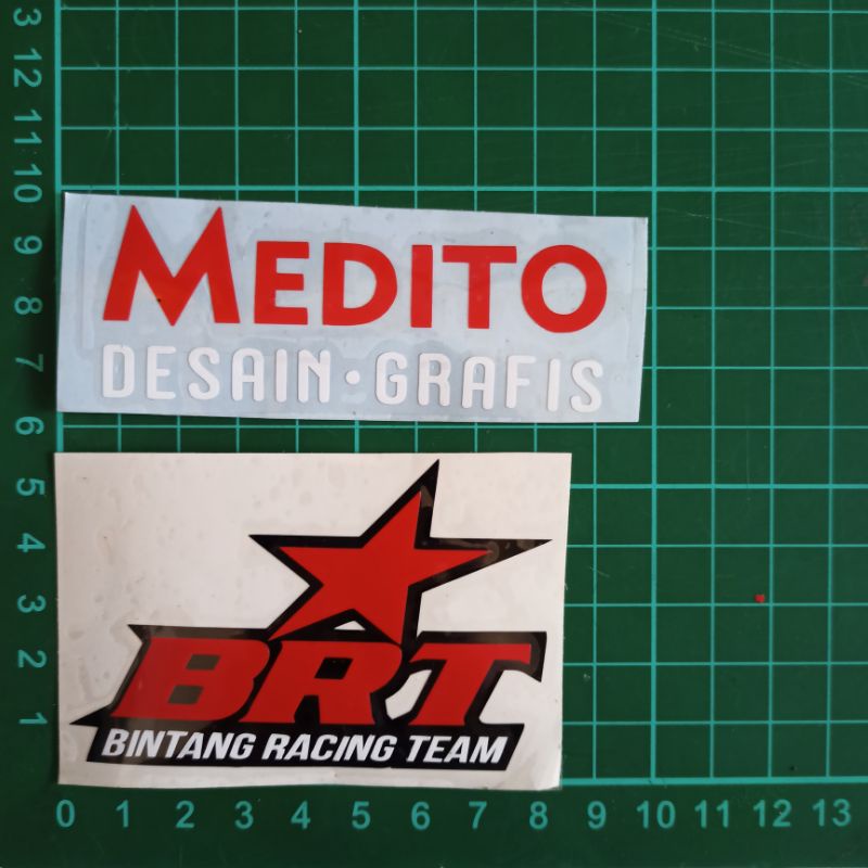 Sticker Cutting BRT RACING