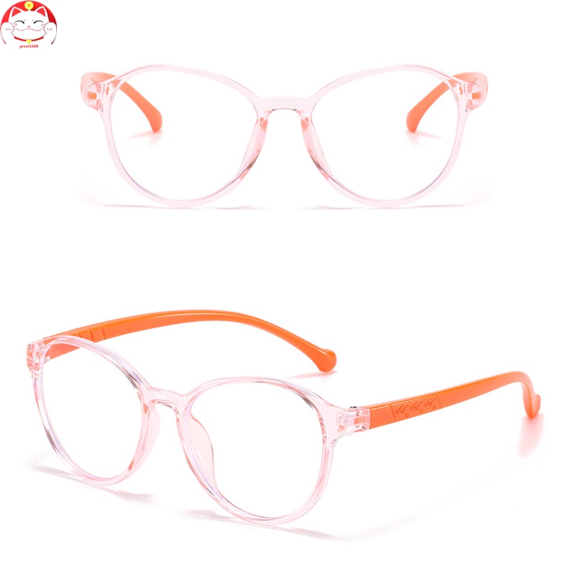 Flexible Frame Anti Radiation Glasses Children Computer Glasses Anti Blue Light for Kids Protect Eyes Eyeglasses