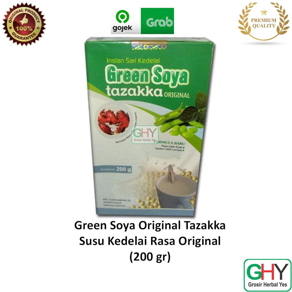 

Susu Kedelai Green Soya Original Tazakka