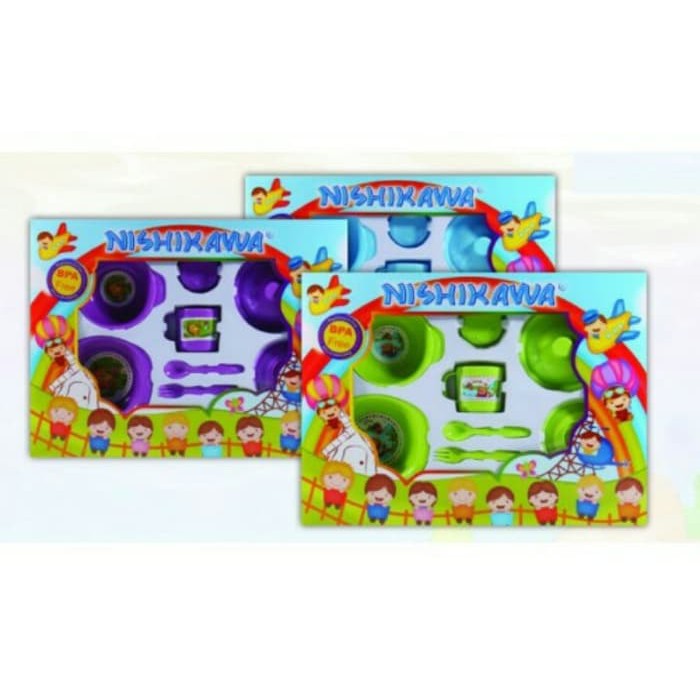 SALE!!!IFEEDING SET BABY NISHIKAWA BESAR-GIFT BABY SET MURAH