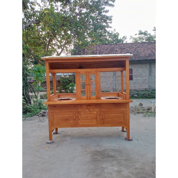 gerobak-rombong mie ayam bakso mangkal