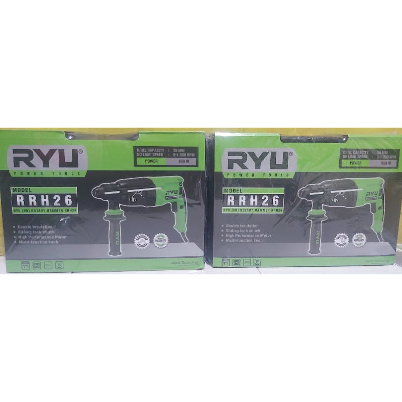 Bor Rotary Hammer RYU RRH26 ,Bor Beton