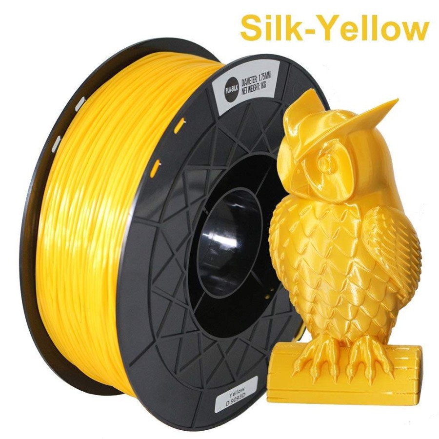 CCTree 3D Filament Silk PLA Smooth Finish Color Bahan Import dari USA