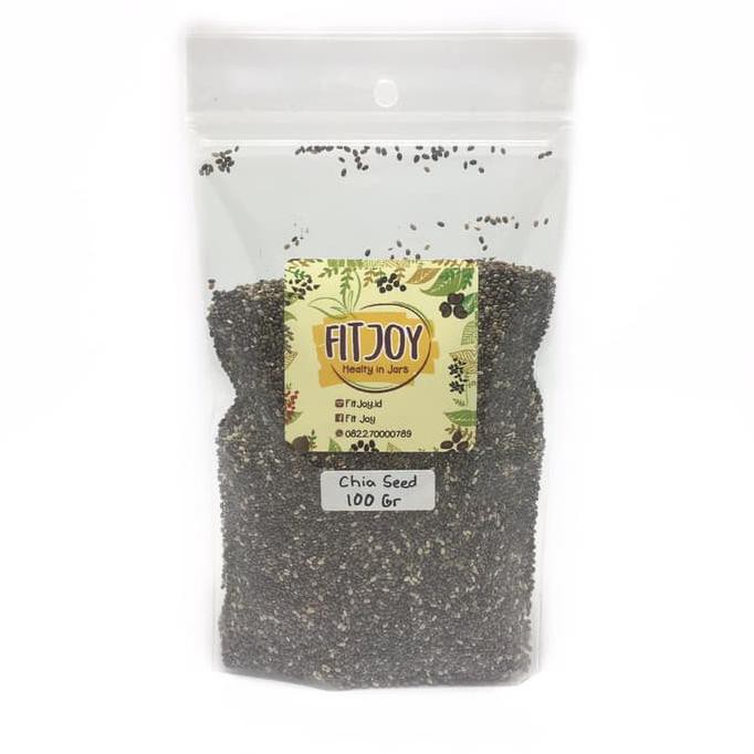 

Chia Seed Grade A 100 Gram Black Chia Seed Mexico