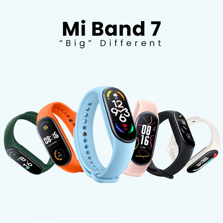 Xiaomi Mi Band 7 AMOLED Miband 7 Smart Band Smartwatch Original Garansi Resmi