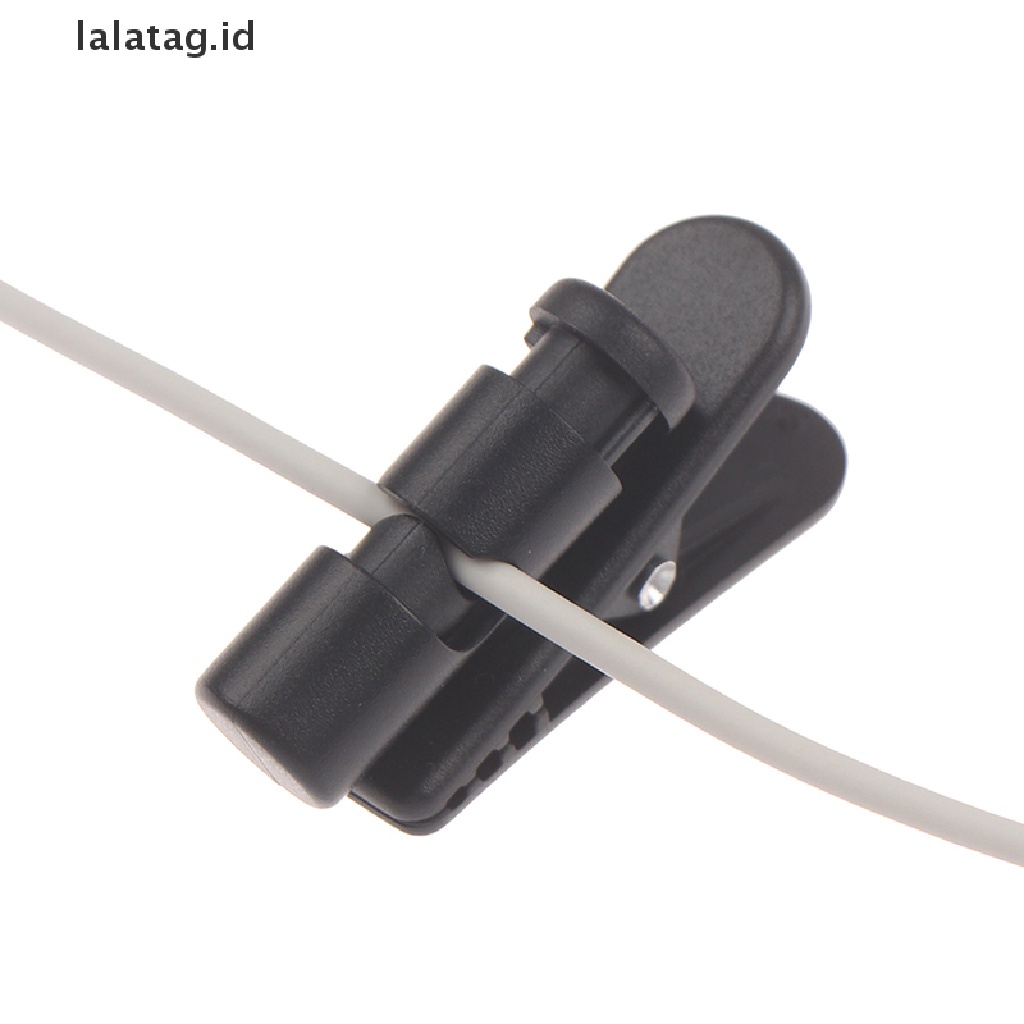 (Flyag) 2 / 5 Pcs Klip Penjepit Kabel Headphone / Headset (ID)