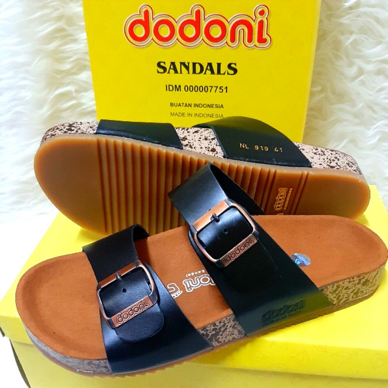 [LESTARIGalleryShop] Sandal Dodoni New Kulit Asli Tali 2 [COD MEDAN] STOK BARU