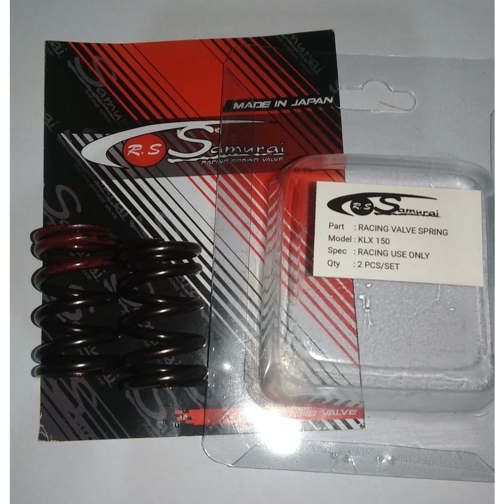 Per Klep KLX 150 Samurai Original Jepang