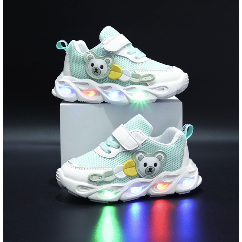 babyfit WULEDD [21-30] sepatu lampu LED shoes sneakers anak sekolah import gs-0913r