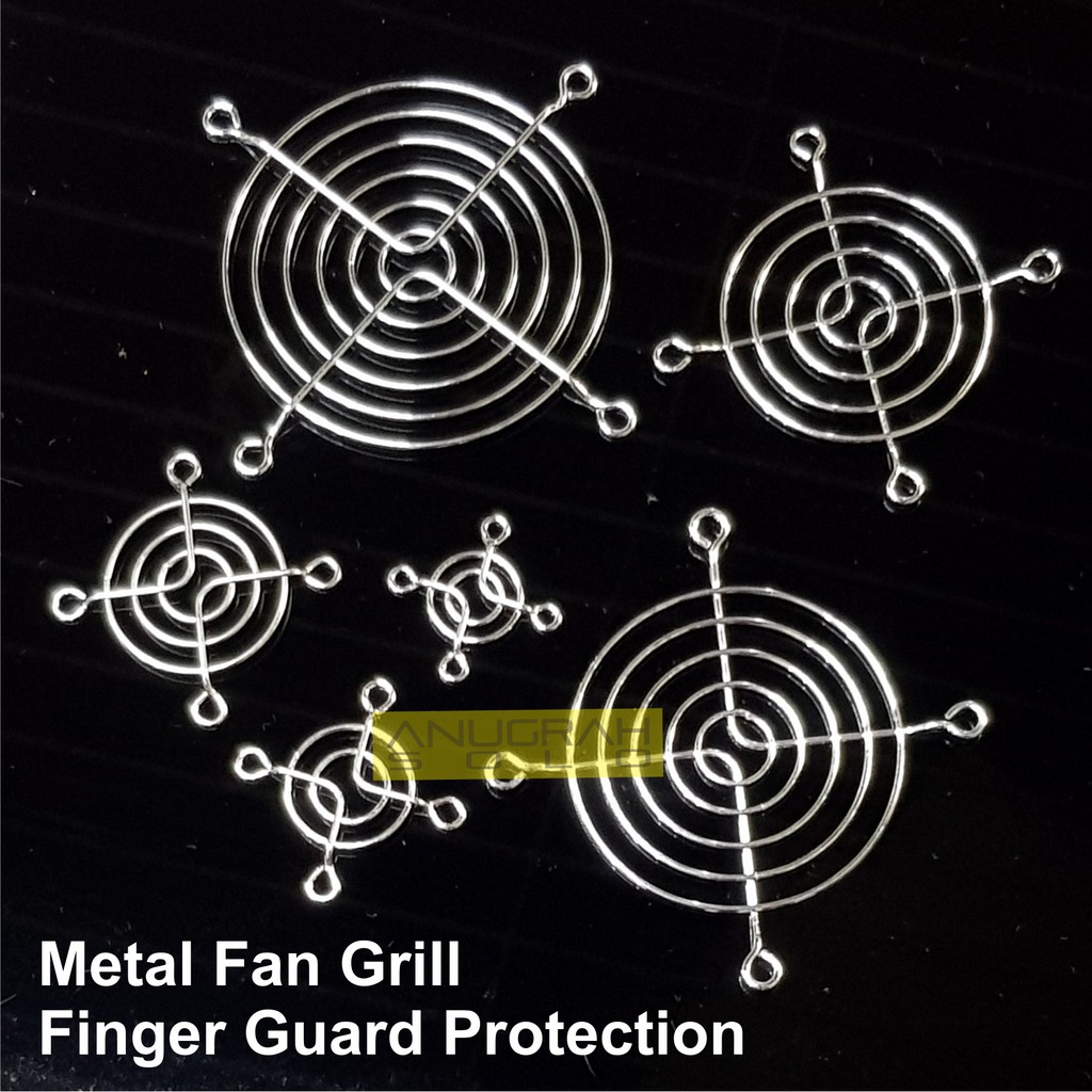 Ram Fan 5X5 Cm 5cm Kawat Metal Fan Grill Finger Guard Protection