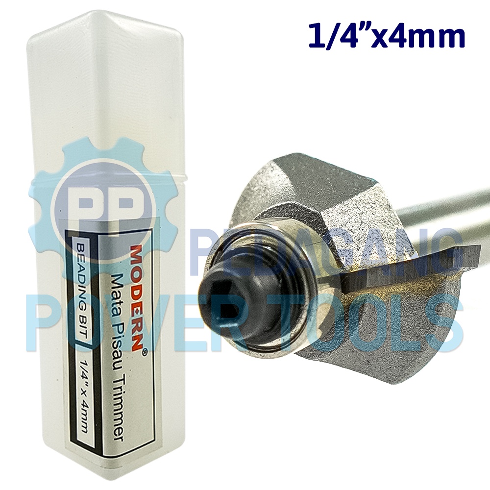 MATA BEADING BIT 4 MM MESIN PROFIL KAYU WOOD TRIMMER ROUTER BIT